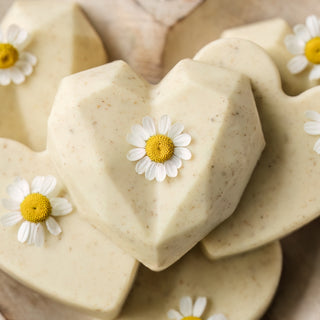 Chamomile High-Tea Heart-shaped Charity Soap Sets